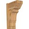 Ekena Millwork Balboa Slat Rough Sawn Outlooker, Western Red Cedar, 8"W x 14"D x 22"H OUT08X14X22BOA06RWR - alternate 1